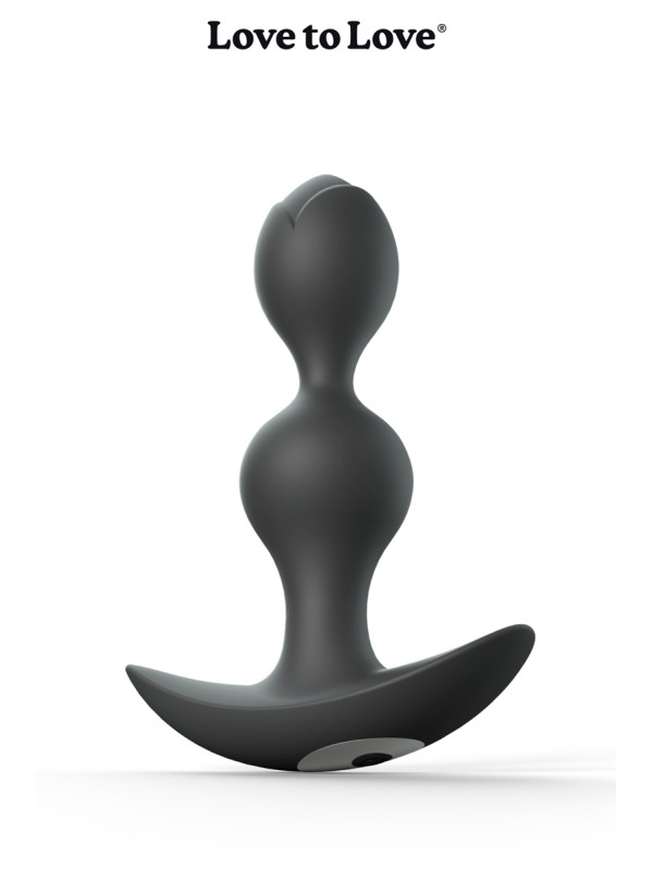 Plug anal vibrant Twinny Bud noir