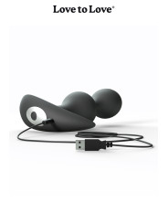 Plug anal vibrant Twinny Bud noir