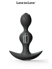 Plug anal vibrant Twinny Bud noir
