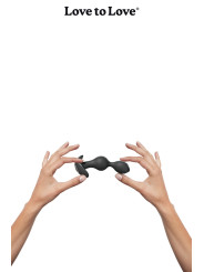 Plug anal vibrant Twinny Bud noir