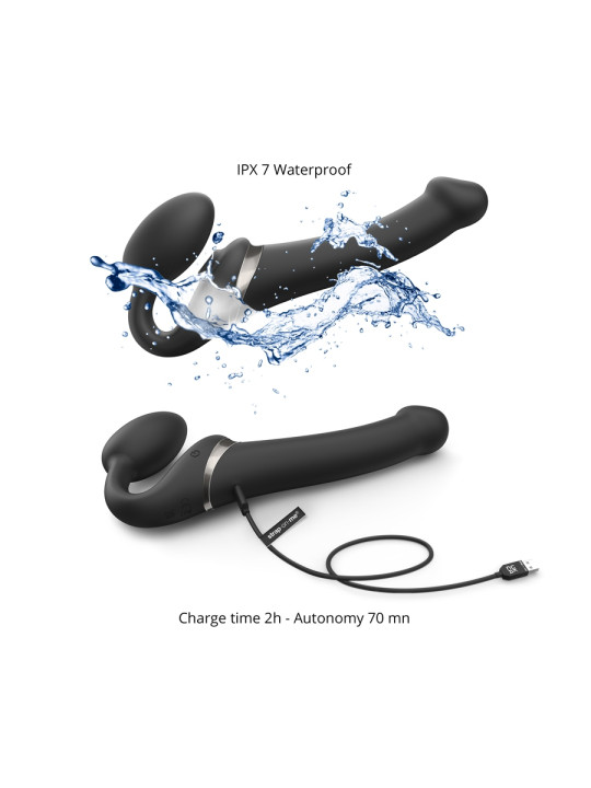 Strap-on-me Multi Orgasm noir XL
