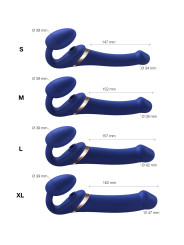 Strap-on-me Multi Orgasm bleu nuit L