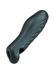 Gaine de pénis 3 en 1 Ryzer Pine Grey - Man Wan