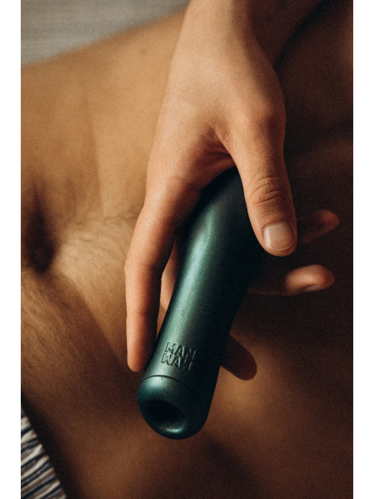 Gaine de pénis 3 en 1 Ryzer Pine Grey - Man Wan