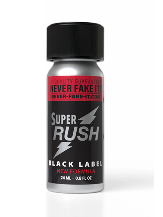 Poppers Super Rush Black Label Aluminium 24ml