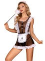 Tenue de soubrette 5 pièces - J Lingerie