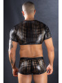 Ensemble top et boxer noir - J Lingerie