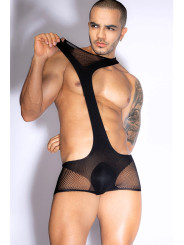 Combishort noir - J Lingerie