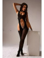 Combinaison sexy ouverte noir - J Lingerie