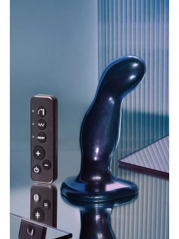 Dildo fingering et vibrant bleu - Strap On Me