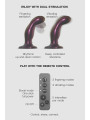 Dildo fingering et vibrant aubergine - Strap On Me