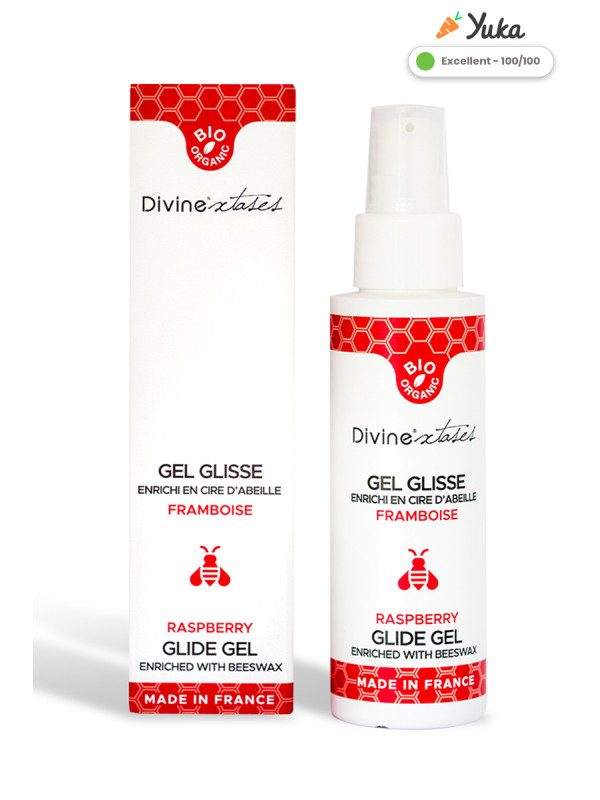 Lubrifiant Bio Framboise 100ml - Divinextases