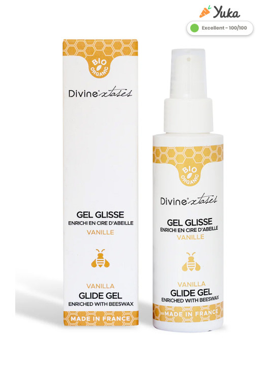 Lubrifiant Bio Vanille 100ml - Divinexstases