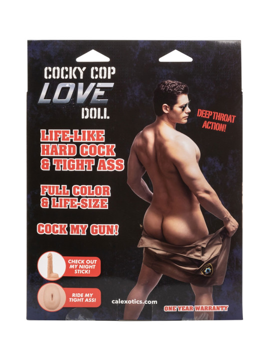 Poupée masculine Cocky Cop Love Doll