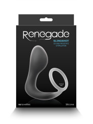 Plug prostatique avec cockring Renegade Slingshot