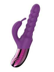 Vibro Swirl Rabbit Thrusting Vibrator - She.E.O