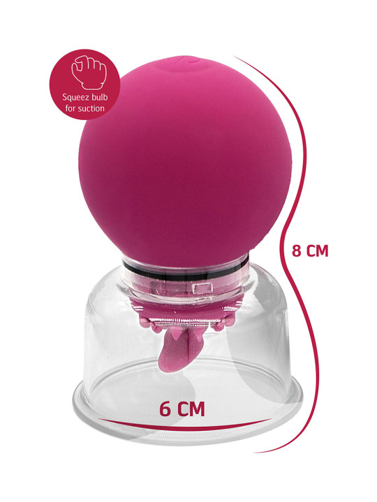 Pompe à clitoris et tétons rotative et vibrante - She.E.O.