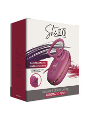 Pompe clitoridienne avec léchage et vibrations - She.E.O