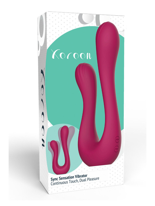 Double vibro flexible Sync Sensation - Xocoon