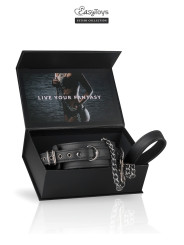 Collier fétichiste et laisse - Easytoys Fetish Collection