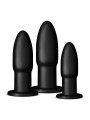 Kit entrainement anal 3 plugs Cluster Bombs - Buttr