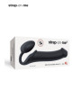 Gode ceinture strap-on noir XL