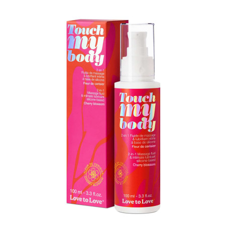 Fluide massage & lubrifiant - cerisier