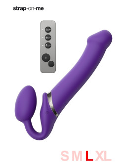 Strap-on-me vibrant violet L