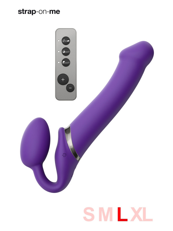 Strap-on-me vibrant violet L