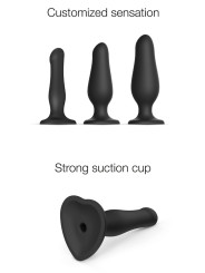 Dildo plug gonflable - Strap-On-Me