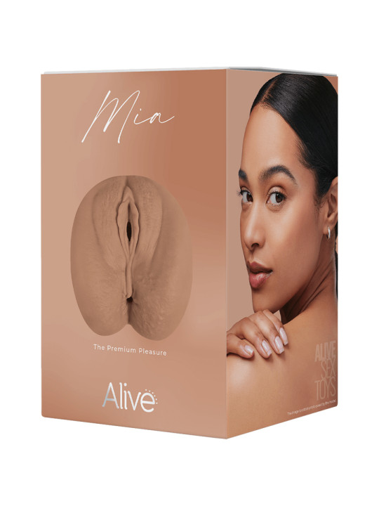 Masturbateur Mia Super Realiste avec 2 orifices - Alive