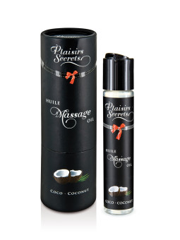 Huile de massage gourmande - Noix de coco