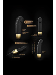 Vibro rechargeable Real Vibration gold S 2.0 - Dorcel