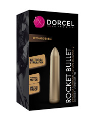 Mini vibro Rocket Bullet doré - Dorcel