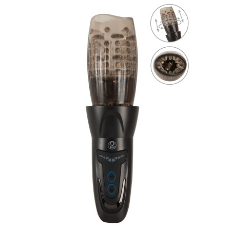 Masturbateur vibrant rotatif et va-et-vient - You2toys
