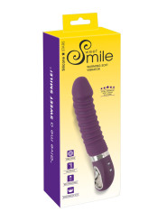 Vibro chauffant rechargeable 23,5 x 4,1 cm - Sweet Smile