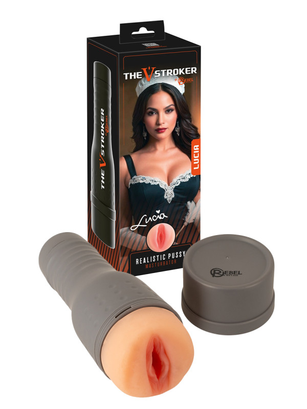 Masturbateur réaliste V-Stroker Lucia - Rebel