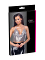 Top en métal argenté - Cottelli ACCESSOIRES