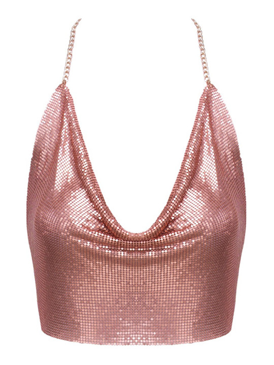 Top en métal doré rose - Cotelli ACCESSOIRES