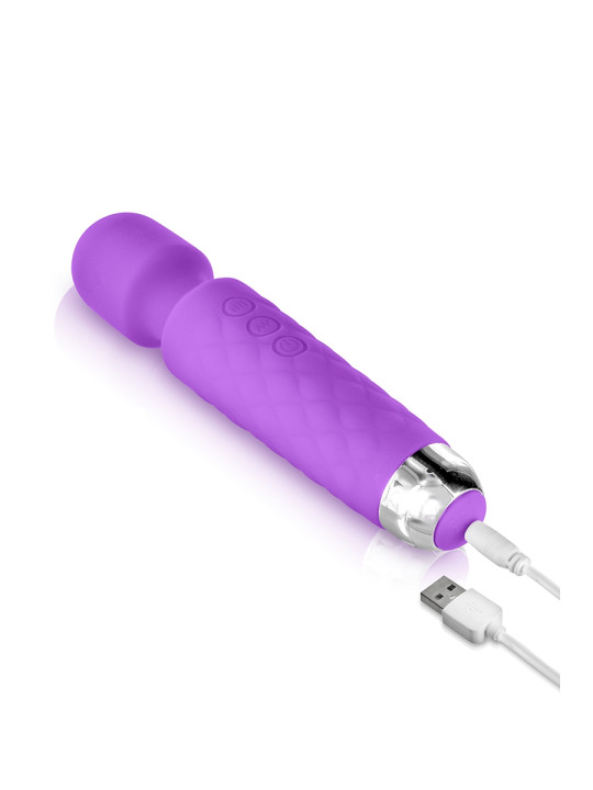 Vibro Love Wand rechargeable violet - Yoba