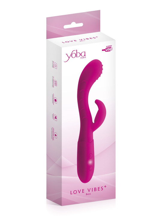 Vibromasseur rabbit Bess - Yoba