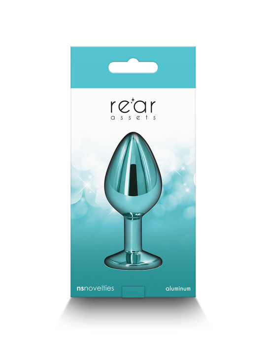Plug bijou aluminium chromé vert M