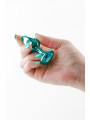 Plug bijou aluminium chromé vert S
