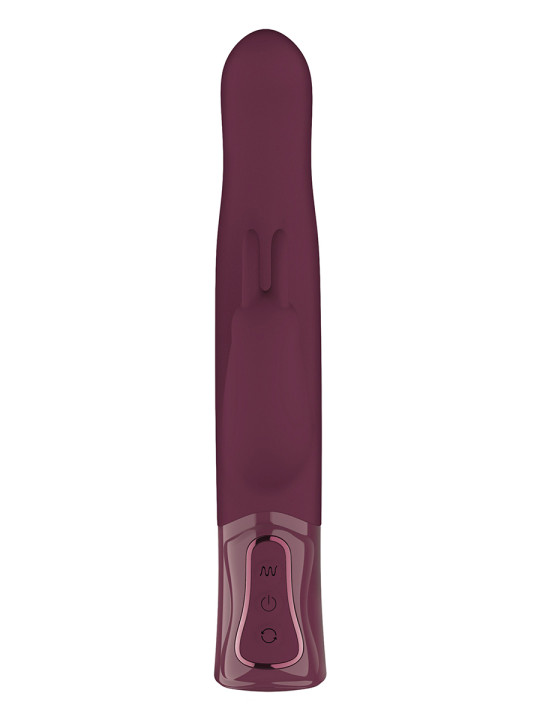 Vibro Rabbit rotatif triple stimulation XXL - She.E.O
