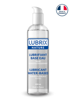 Lubrifiant Lubrix nature base eau 200 ml