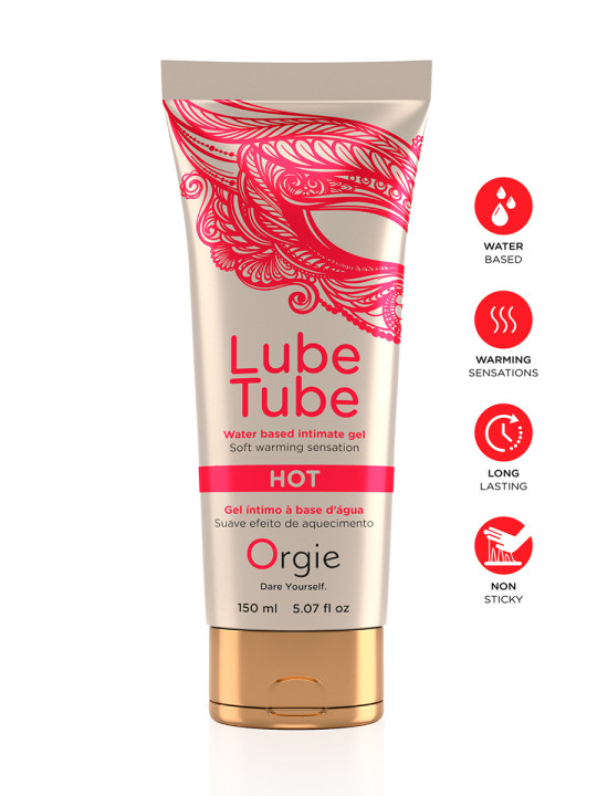 Lubrifiant eau chauffant Lube Tube Hot 150ml