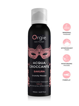 Mousse de massage effervescente Sakura 150ml