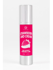 Lubrifiant chauffant goût fraise chantilly - Secret Play