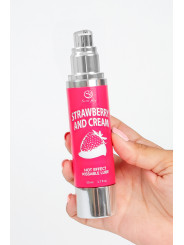 Lubrifiant chauffant goût fraise chantilly - Secret Play