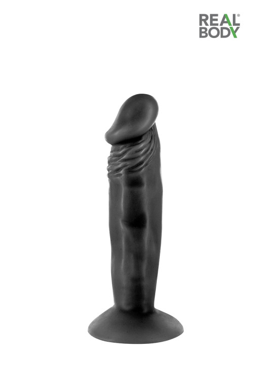 Gode réaliste 16 cm noir - Real Zack